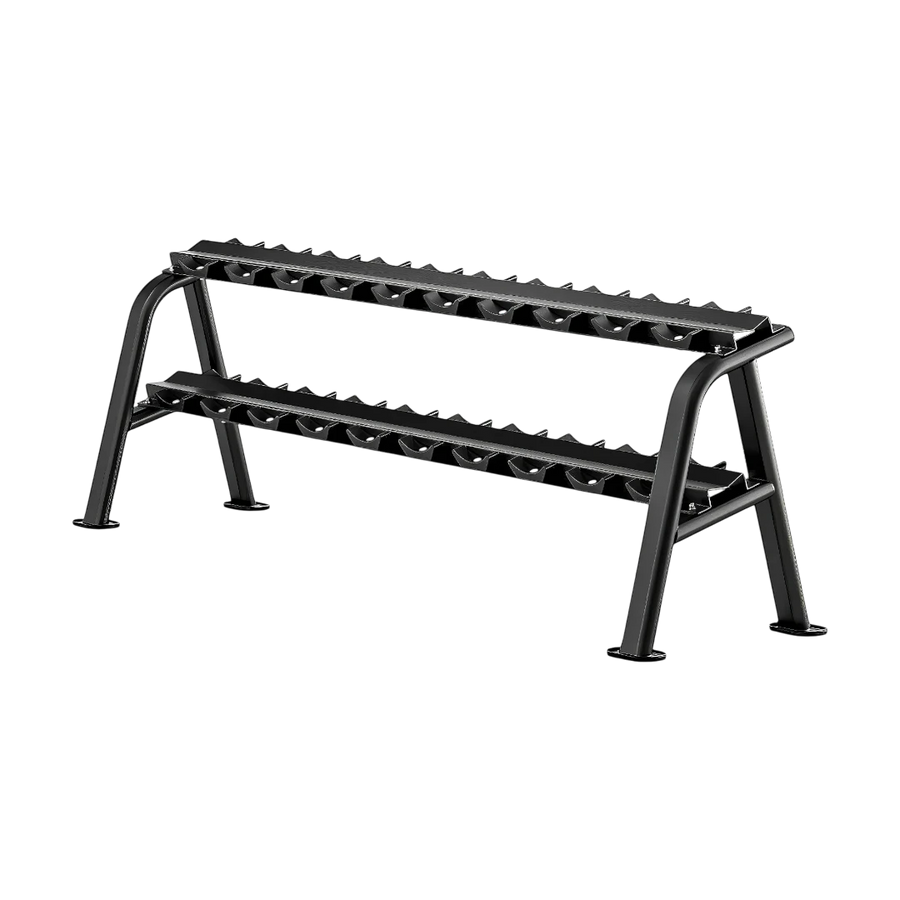 FB9943M 2-Tier Dumbbell Rack