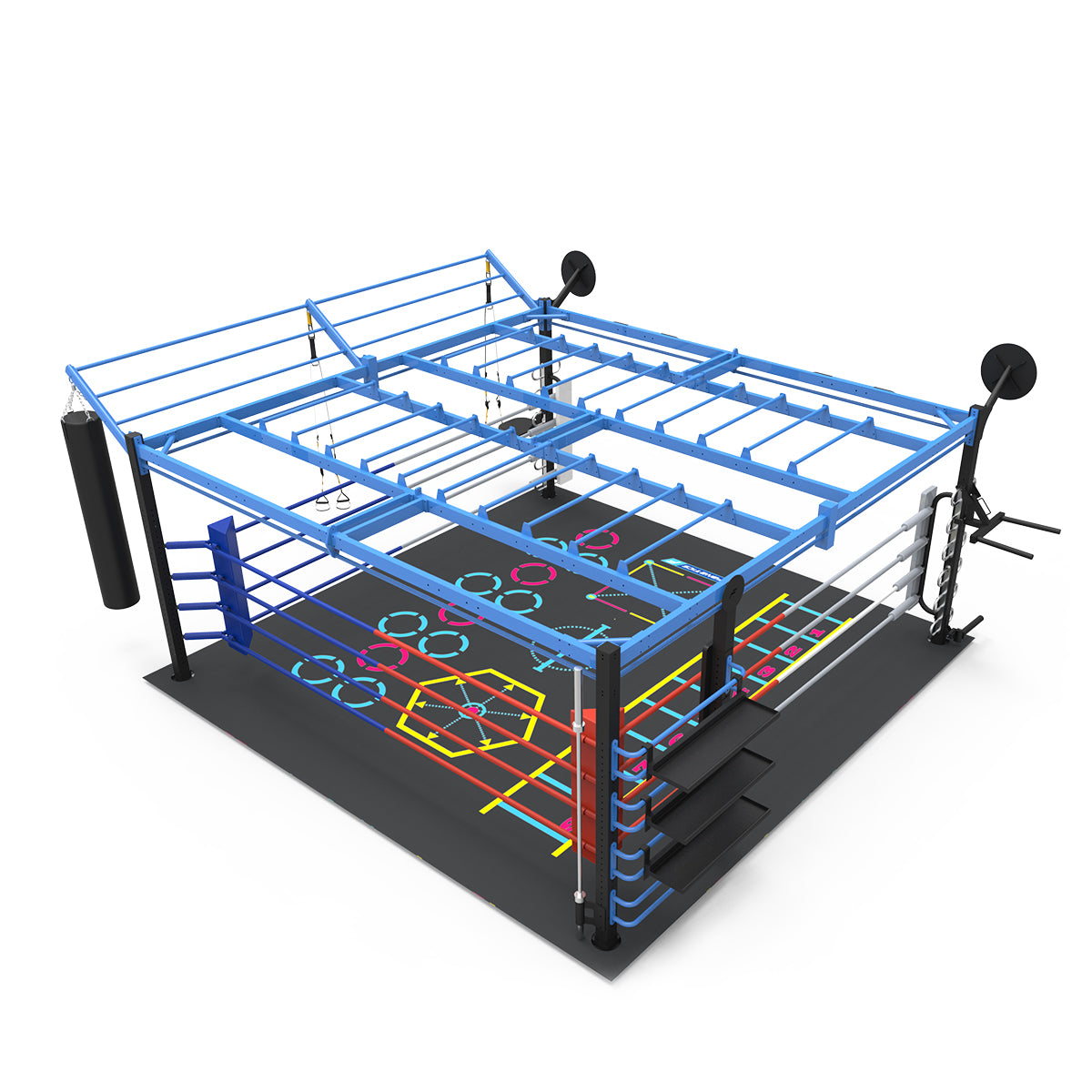Advanced Configuration Boxing Ring QT2 – FANATICS-FITNESS
